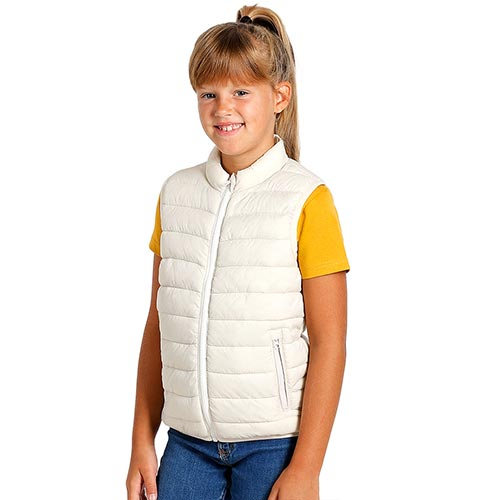 Liberty vest kid prsluk krem beli 2