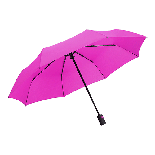 Reklamni kisobran Fiore pink otvoren