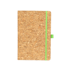 Notes od plute Cork kiwi zeleni 1