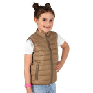 Liberty vest kid prsluk svetlo braon 2